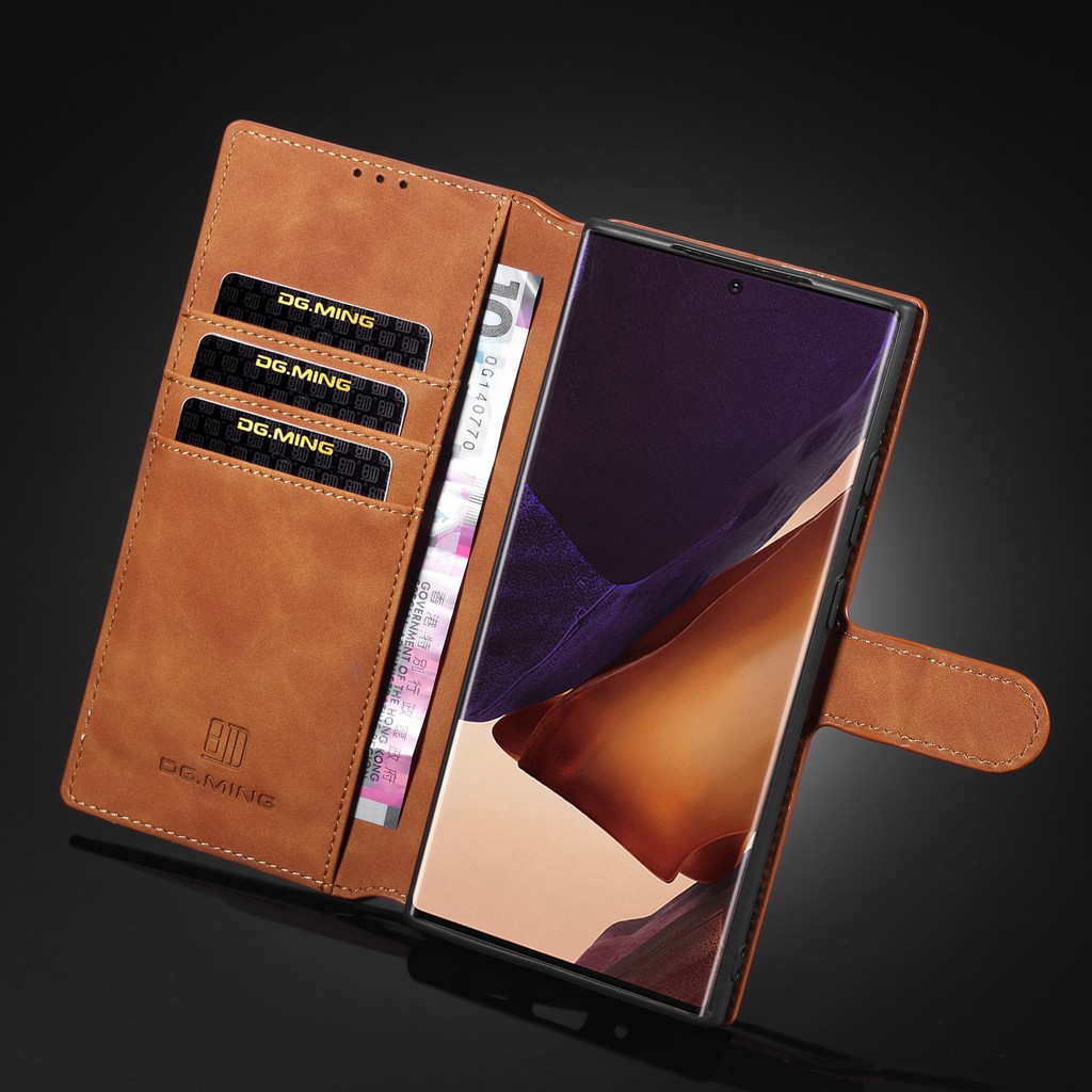 SAMSUNG Galaxy Note20 Ultra 手機殼⭐磁吸錢包皮革翻蓋手機殼⭐Note10+20ultra l