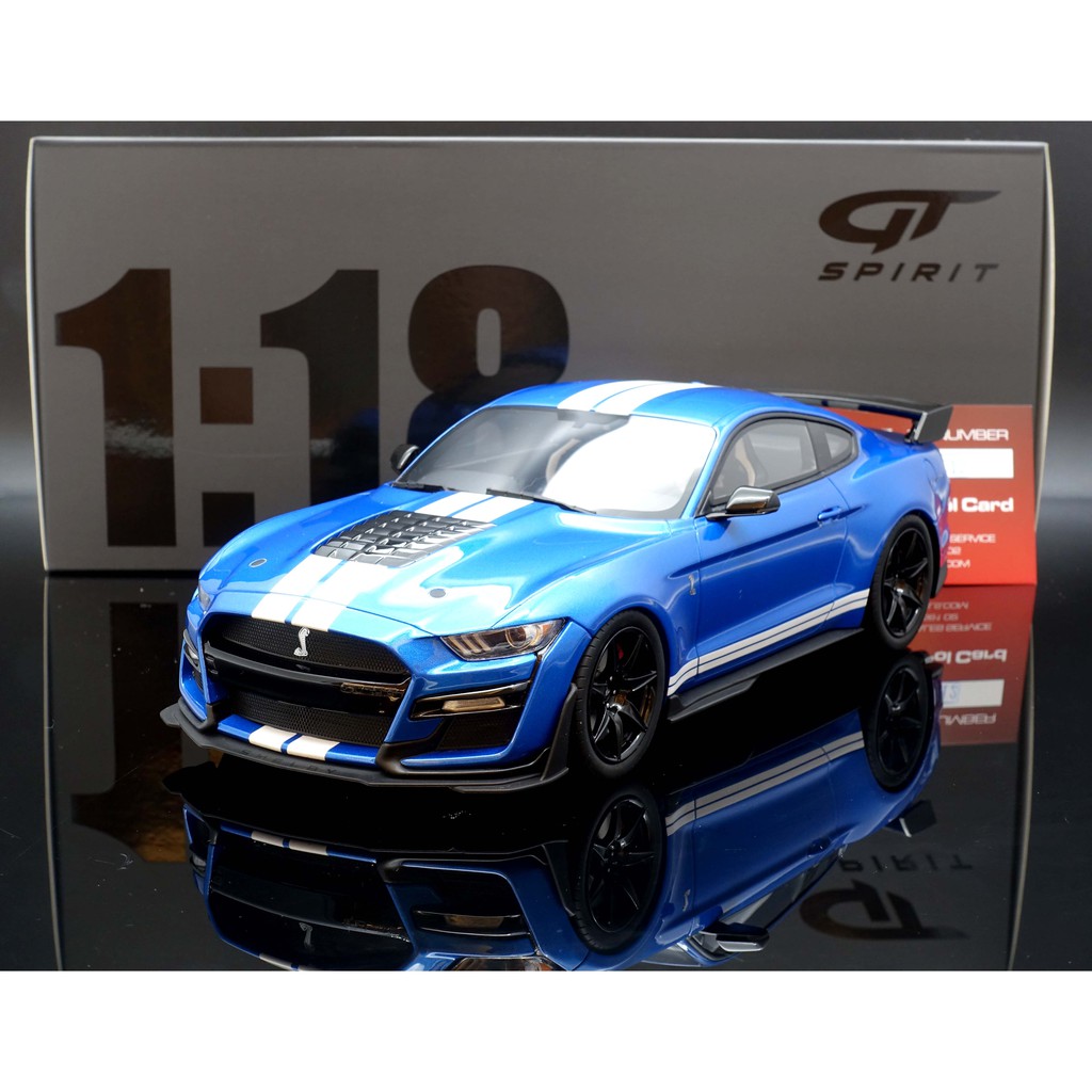 【M.A.S.H】現貨特價 GT Spirit 1/18 Ford Mustang Shelby GT500 blue