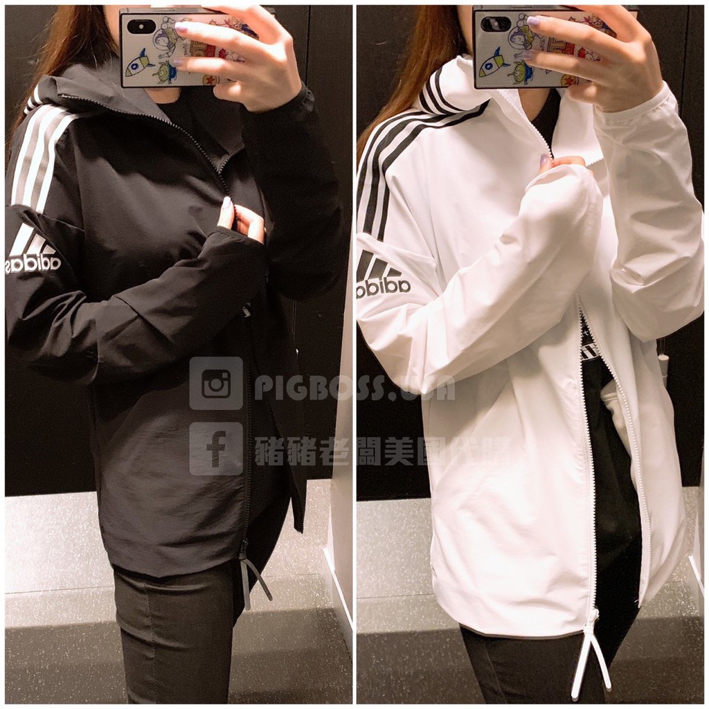 【豬豬老闆】ADIDAS ZNE HD WVN 經典 連帽 外套 休閒 運動 男款 黑 FL3989 白 FQ7227