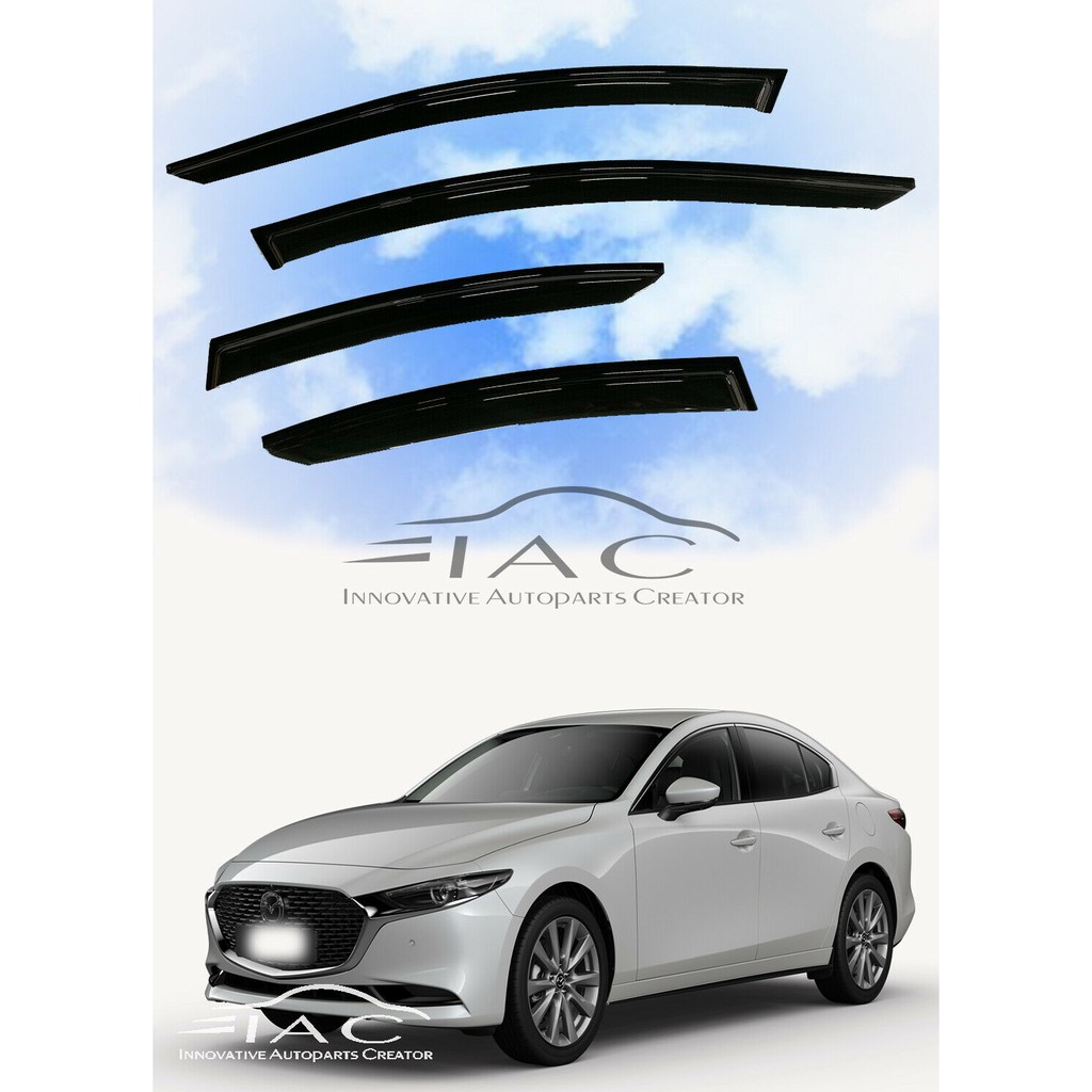 Mazda 3 Sedan 2019-2020 台製晴雨窗 【IAC車業】