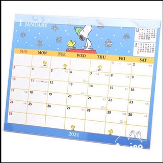 《特價》日本 2021 Snoopy 史努比 行事曆 日曆 月曆 桌曆 三麗鷗 sanrio 手帳 小黃鳥 糊塗塔克