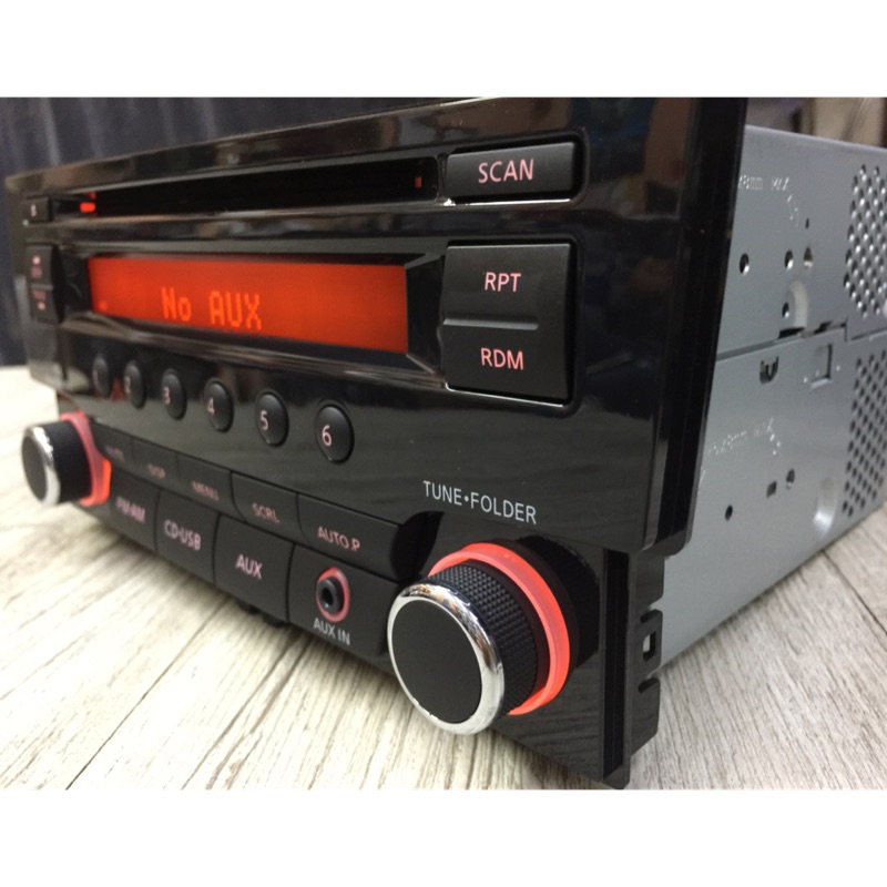 NISSAN 歌樂原廠音響主機 單片CD MP3 USB AUX功能