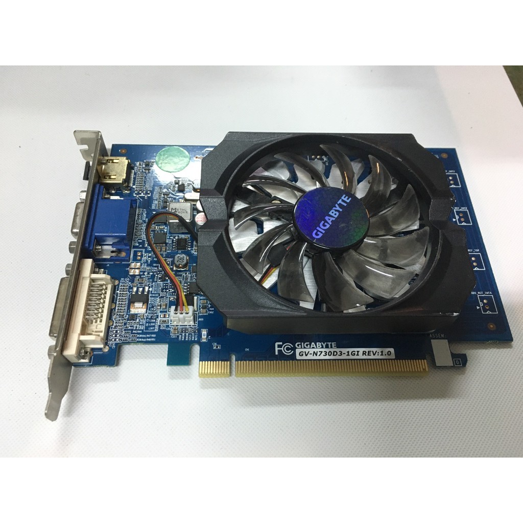 $03技嘉 GV-N730D3-2GI DDR3 2G顯示卡<二手良品>