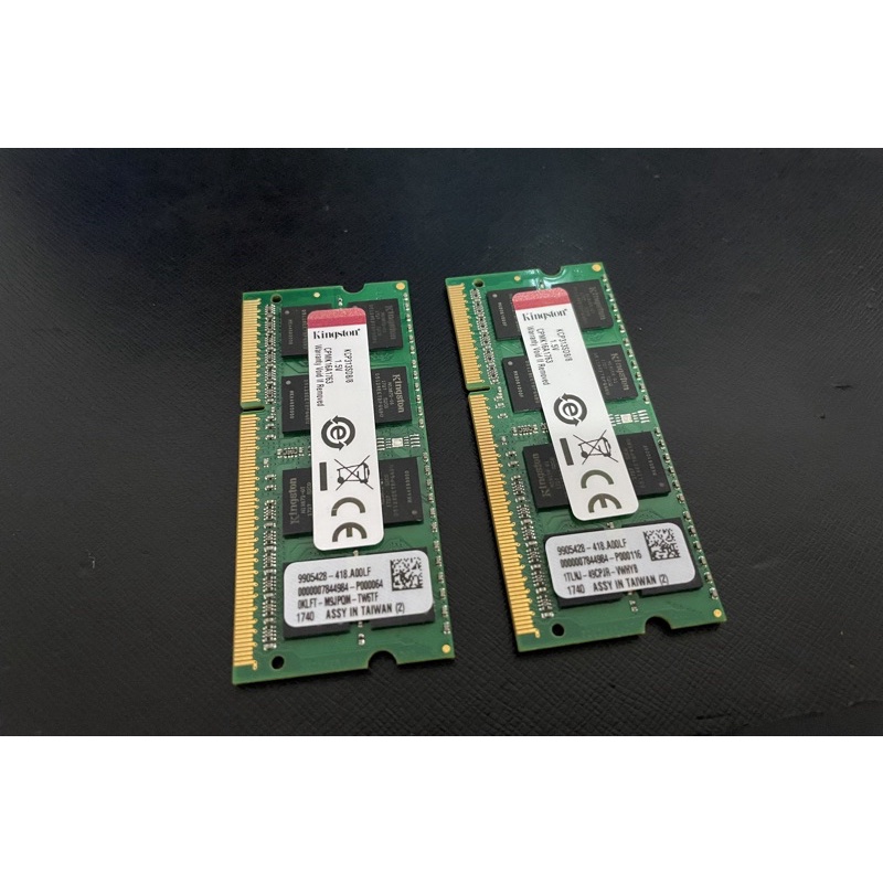 金士頓 Kingston DDR3 1333 8G 記憶體兩條合售