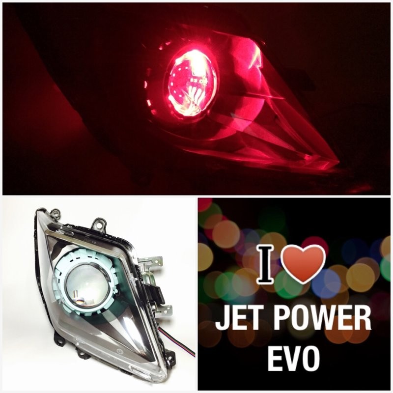 7號工廠 JET POWER EVO 魚眼大燈 周邊全配 魚眼模組化支架 單邊售價 另有 JET S 非 LED

