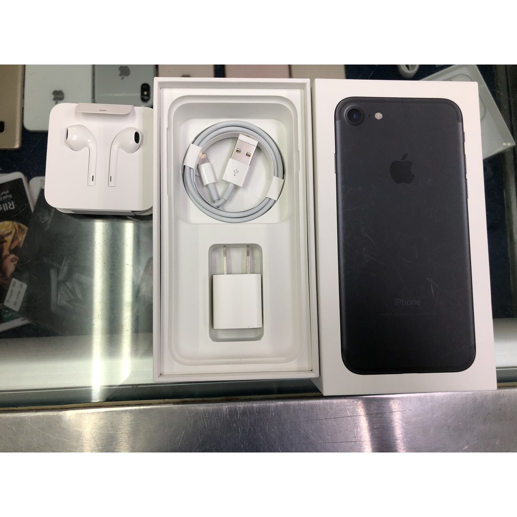 二手 iPhone7 128G 霧面黑(台中可店取)