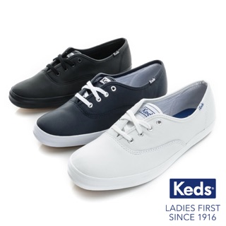 [喬比熊］Keds CHAMPION 品牌經典皮革休閒鞋