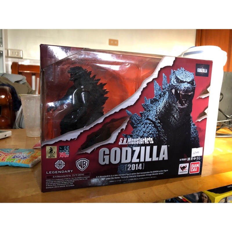 Shm 哥吉拉 2014 Godzilla 正版 已拆