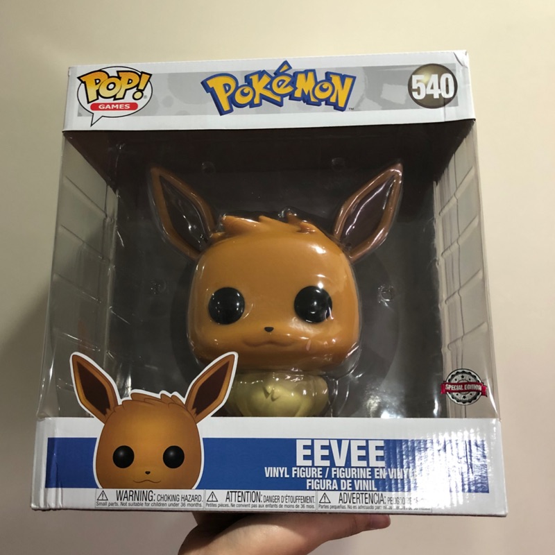 [李大] 正版現貨 Funko POP 精靈寶可夢 寶可夢 伊布 神奇寶貝 十吋 Eevee #540