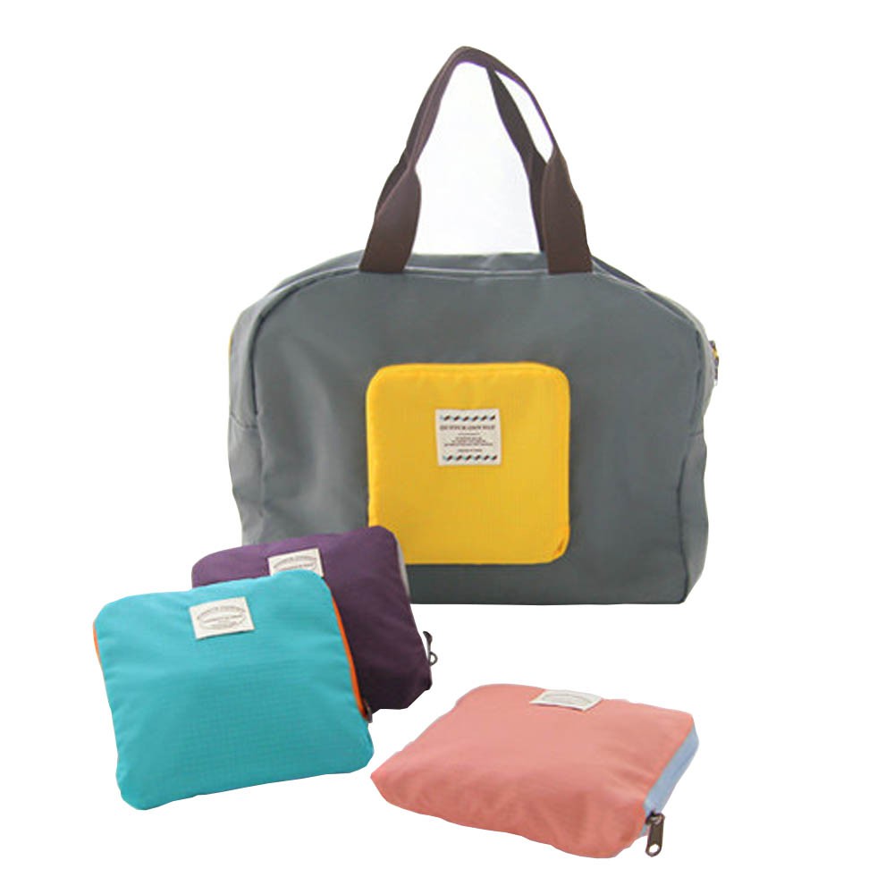【少量現貨】韓系-便利環保可摺疊購物袋/媽媽包/旅行收納袋/行李袋(共4色)