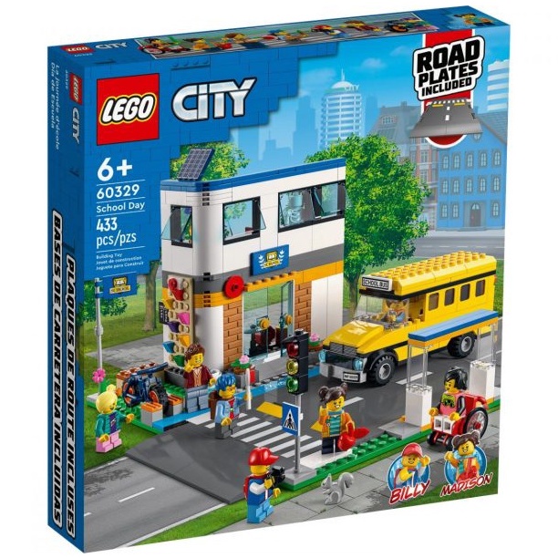 ［想樂］全新 樂高 Lego 60329 City 城市 上學日