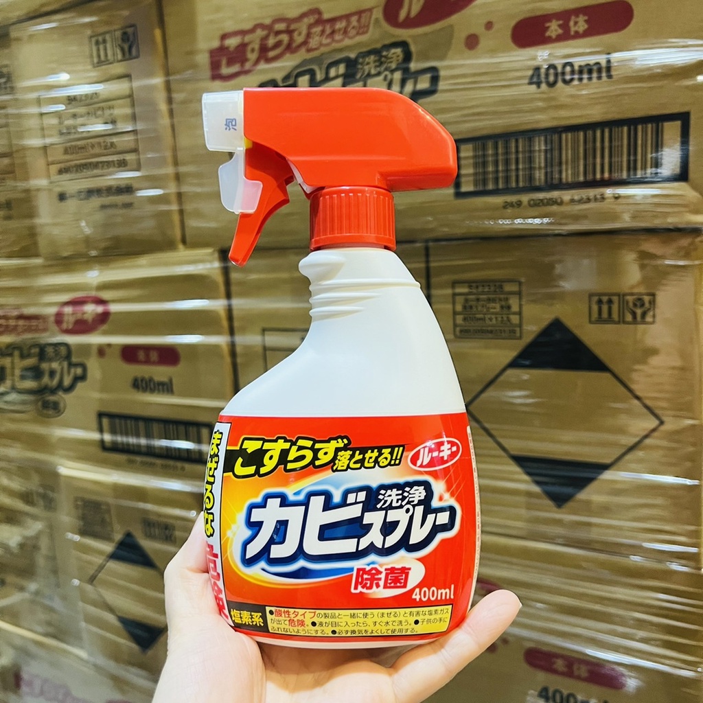 【單瓶】日本第一石鹼浴廁除霉噴霧400ML 補充400ML