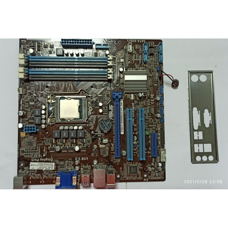 i5-3470 + ASUS P8B75-M CPU 主機板 半套 三代 LGA 1155