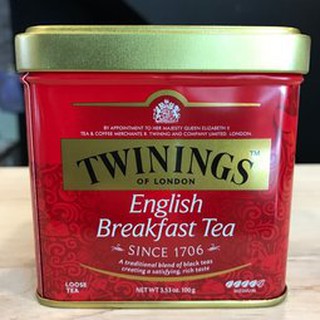 卡拉拉咖啡精品 英國 TWININGS 唐寧茶 英倫早餐茶 100g/罐(效期2024/03/25)