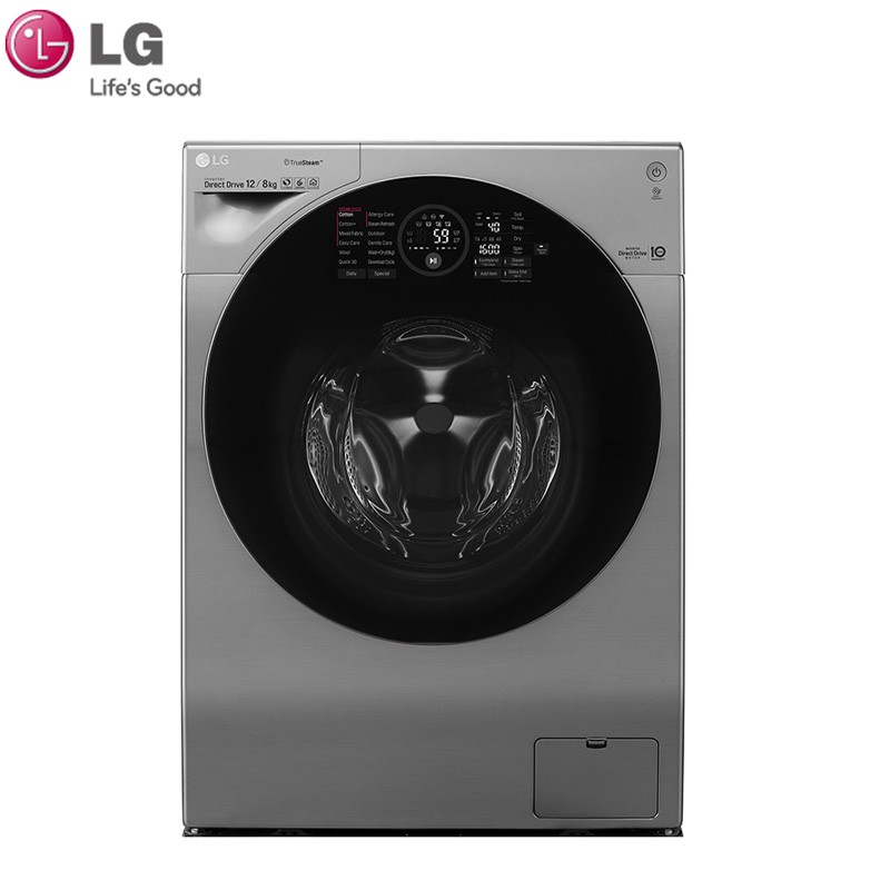 樂金12公斤WIFI(蒸洗脫烘)滾筒洗衣機WD-S12GV 廠商直送