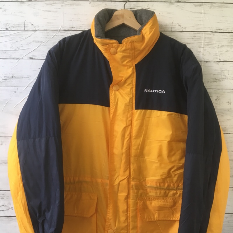 《舊贖古著》Nautica 羽絨外套 極輕 絨毛 防風 長袖 古著 vintage