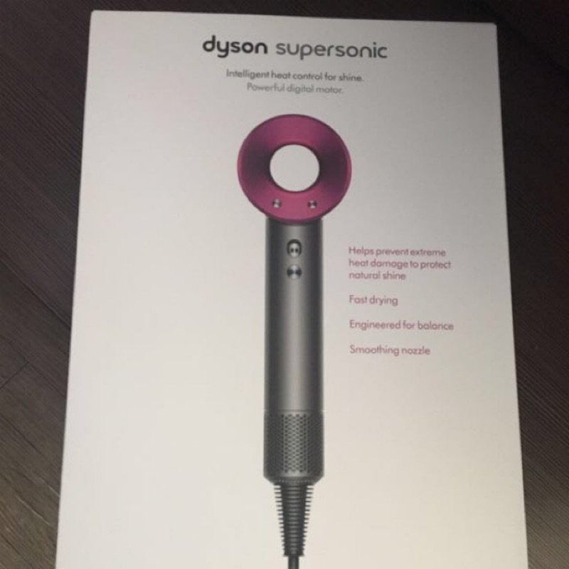 Dyson supersonic 吹風機 桃紅 全新未拆封 日本購入 HD01