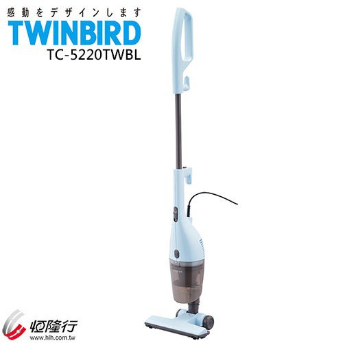 日本TWINBIRD TC-5220TW BL直立/手持式吸塵器,贈品轉賣,每台免運宅配880元 吸塵器 手持式吸塵器