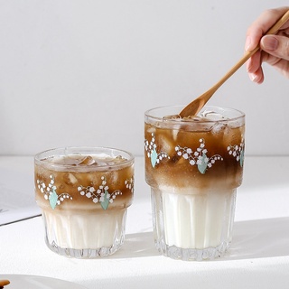 DOUBBLE 生活家居ins韓國小清新網紅玻璃杯咖啡杯拿鐵杯牛奶果汁杯酒杯冷飲杯水杯#超取請聊聊我#預購