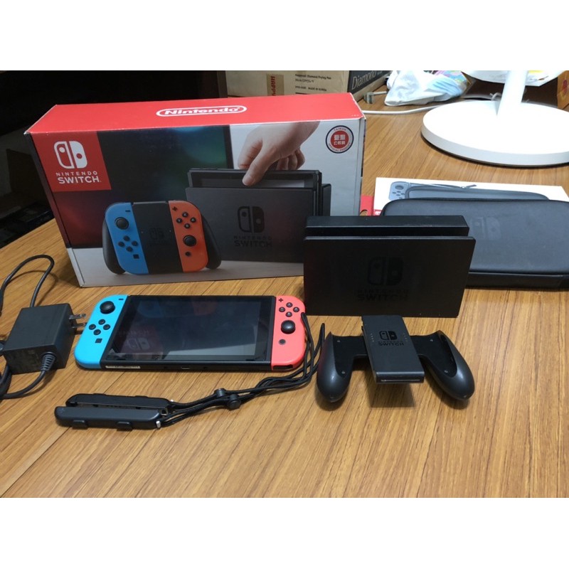【NS】二手Nintendo Switch主機 紅白