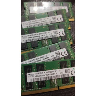 筆電用記憶體 海力士 Hynix 三星 Samsung DDR4 16GB 2Rx8 PC4-2400T