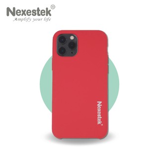 Nexestek iPhone 11 / 11Pro原廠型液態矽膠手機殼 紅莓色 矽膠殼 液態矽膠手機殼 防摔殼 保護殼
