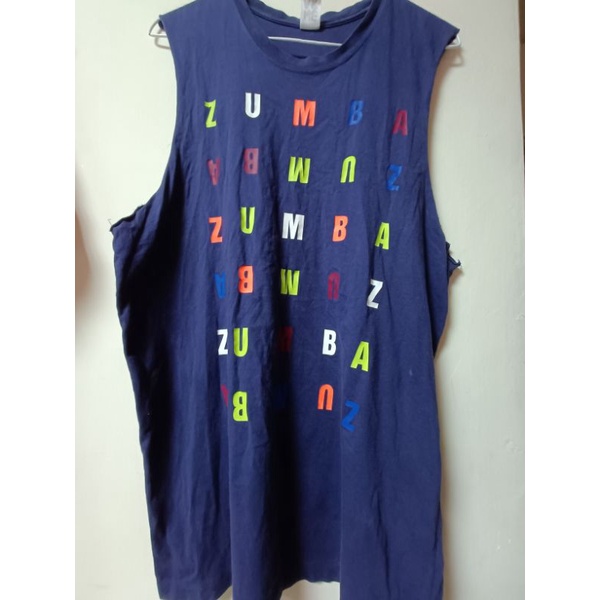 Zumba 正品  二手 T Shirt 男女版