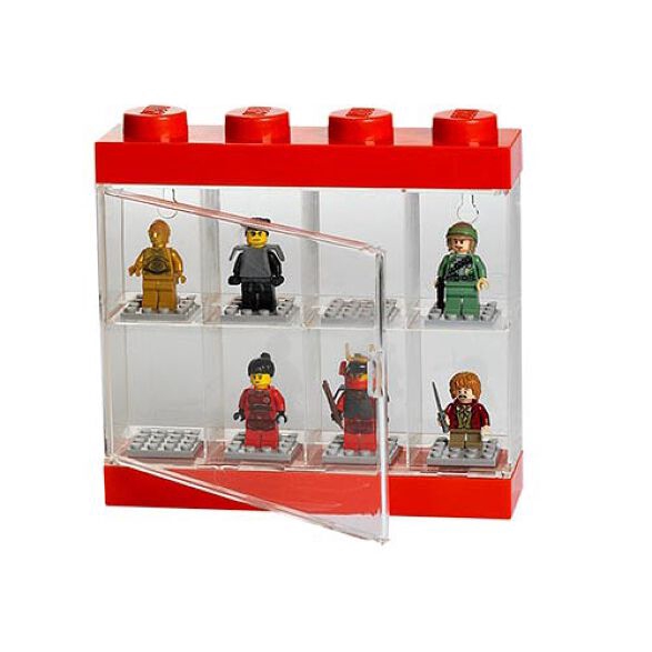 LEGO 4065 8格人偶收納盒 (紅色)【必買站】 樂高周邊商品