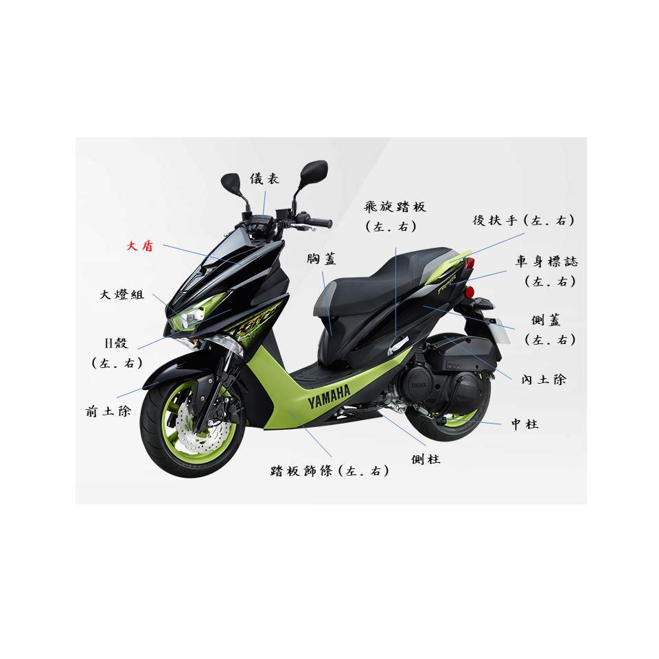 yamaha Force原廠大盾