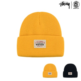 STUSSY WORKGEAR WAFFLE CUFF BEANIE 毛帽 粗針 針織毛線帽 情侶帽⫷ScrewCap⫸