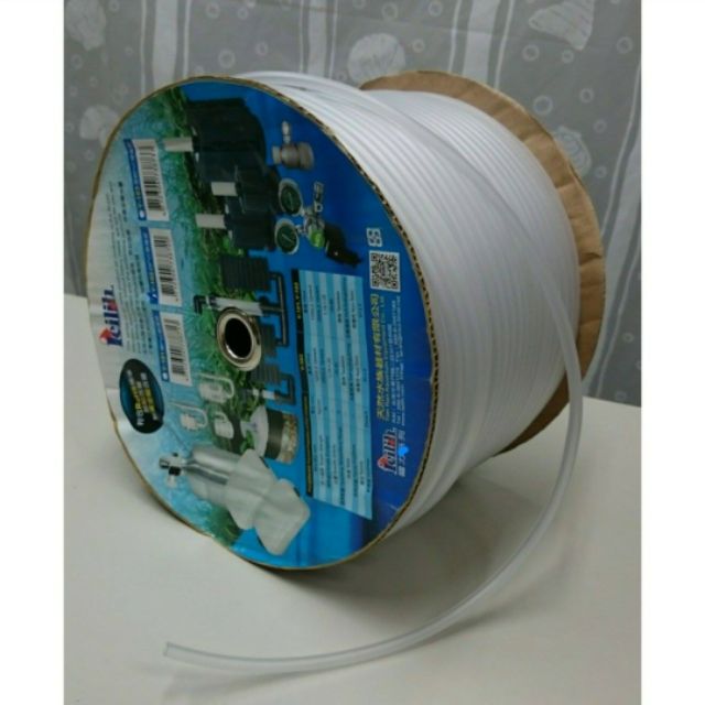 ❤白PVC軟風管❤ 白PVC軟風管  管徑 : 4/6mm 圓圓水族