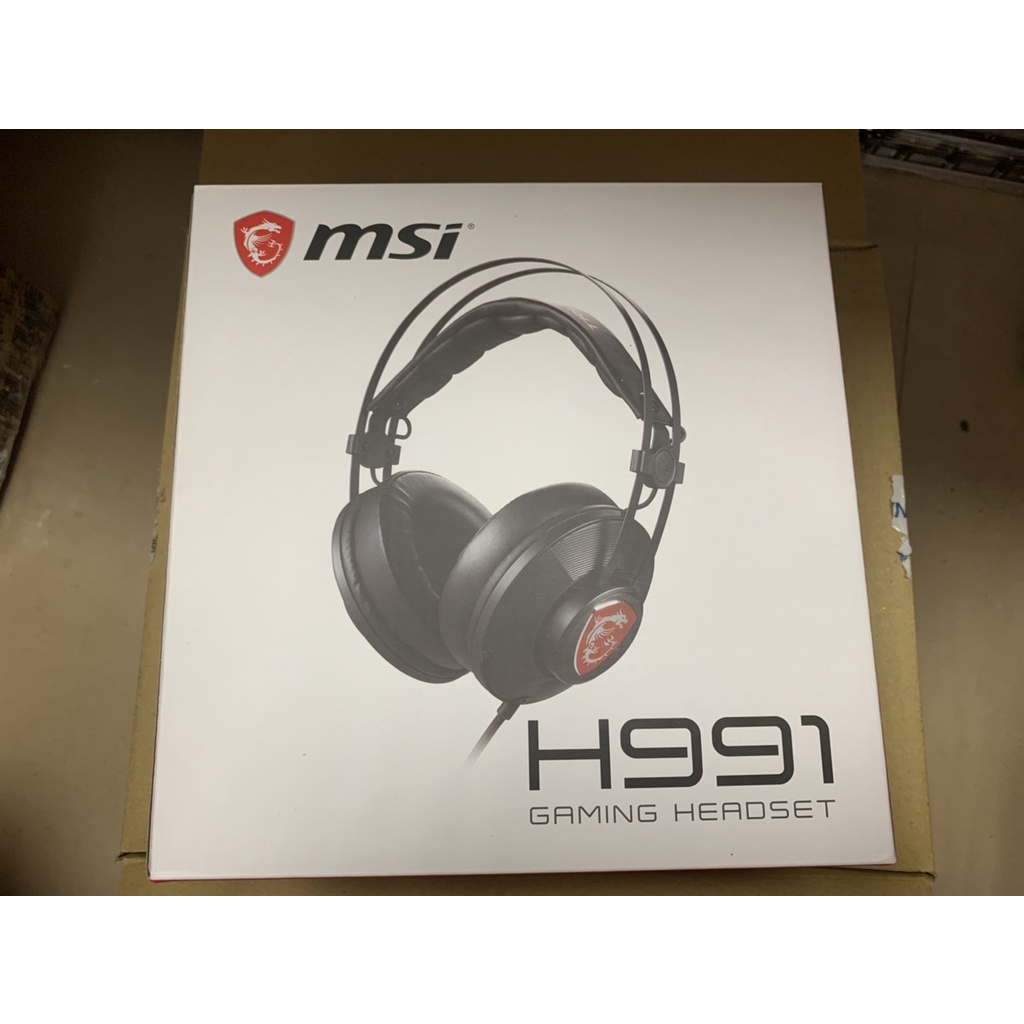 MSI H991 GAMING HEADSET 專業電競耳機