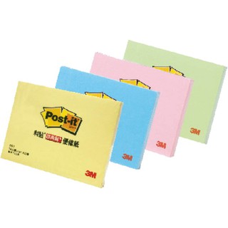 【喜得利商行】3M/657/便條紙/利貼/可再貼/黃色