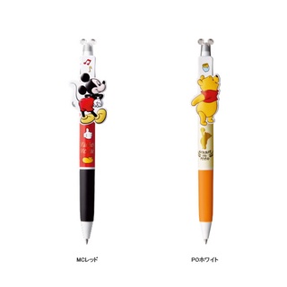 迪士尼限定版 三菱Uni-ball R:E 0.5mm 造型筆夾按鍵式摩樂鋼珠筆 摩樂筆 魔擦筆 URN-355D-05