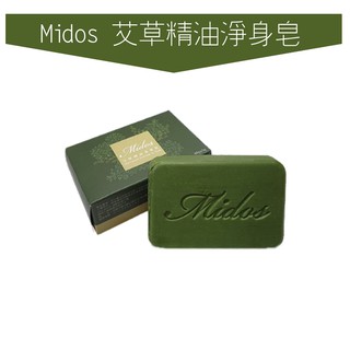 世界GO Midos 蜜朵斯 艾草精油淨身皂 80g 臺灣製 艾草皂 艾草