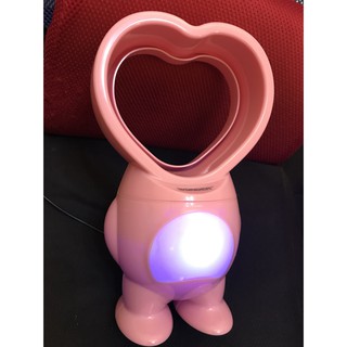 二手生活用品 / Wonder USB 心型無葉風扇 / 小夜燈 / 安全風扇