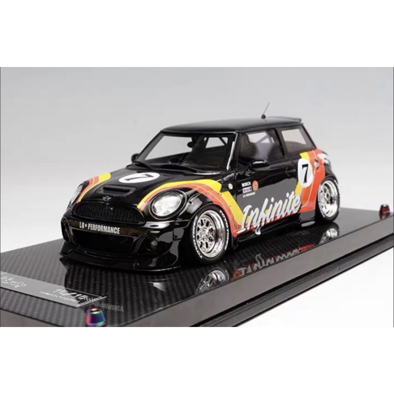 Buycar模型車庫1 18 Lb Mini Cooper 全球限量10台樹酯模型車 蝦皮購物
