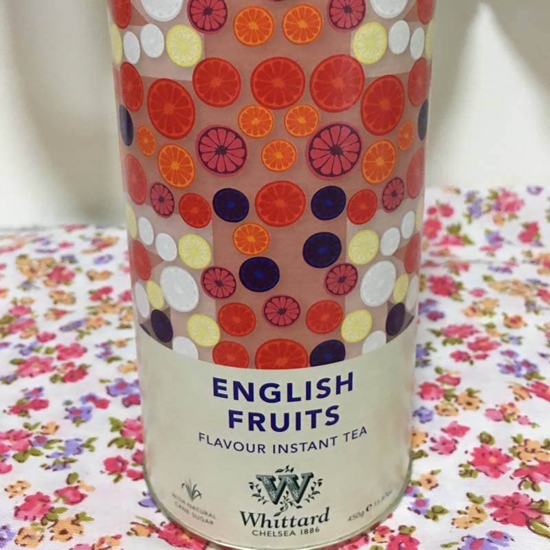 英國帶回 whittard 英式水果茶 沖泡粉 罐裝
