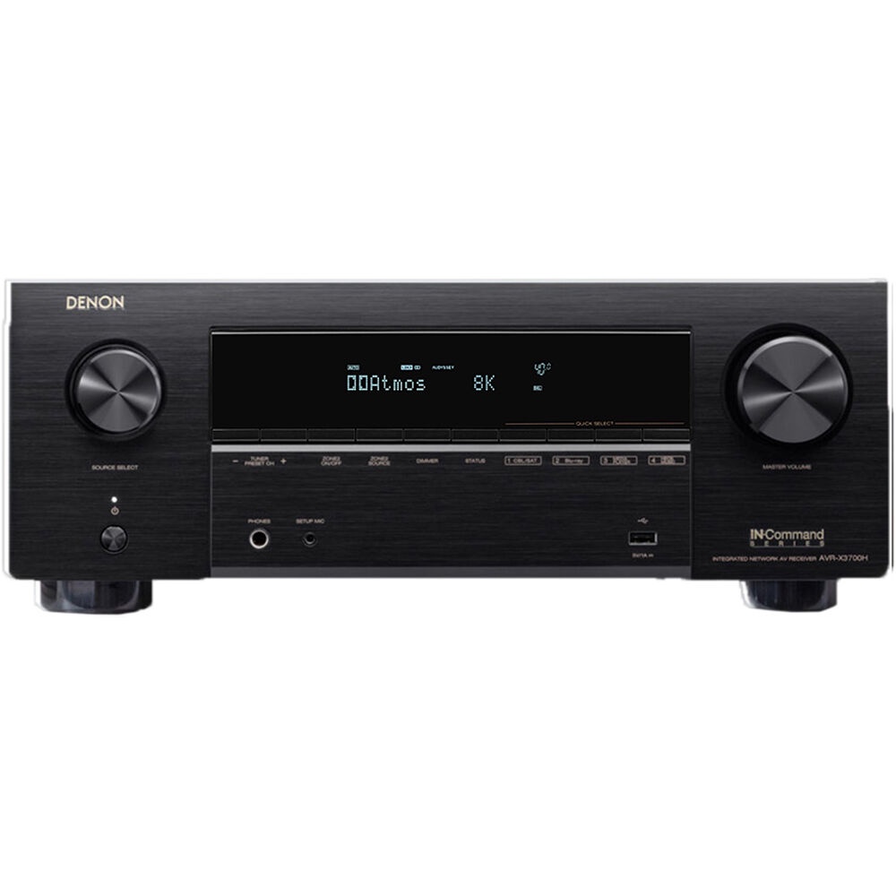 音質完美 效果出眾 DENON AVR-X3700H 9.2聲道 環繞擴大機 支援11.2前級輸出