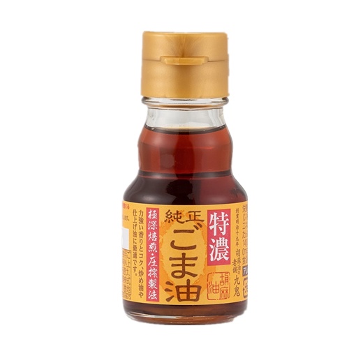 日本 九鬼 特濃 純正麻油 45ML  純麻油  香油  胡麻油  日本原裝   九鬼產業