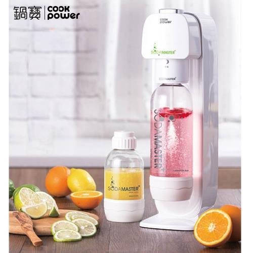 氣泡水機 鍋寶氣泡水機 SODAMASTER +  萬用氣泡水機 (含主機+專用水瓶1000*1 + 500*1 )