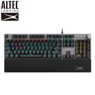 ALTEC LANSING 手托式有線電競鍵盤 黑 ALGK8614 黑 現貨 廠商直送