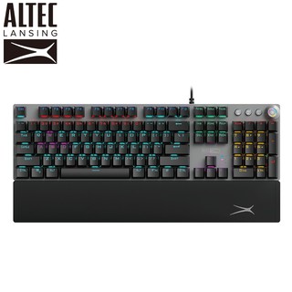 ALTEC LANSING 手託式有線電競鍵盤 黑 ALGK8614 黑 現貨 廠商直送