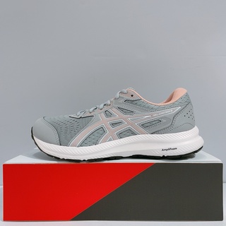 ASICS GEL-CONTEND 8 (D) 女生 灰粉色 舒適 透氣 輕量 運動 慢跑鞋 1012B319-022