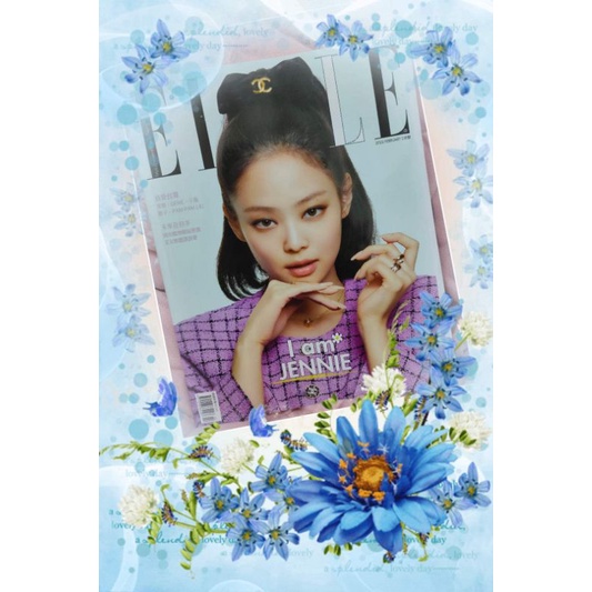 全新ELLE Taiwan 2022/02#BLACKPINK #Jennie Spring 雜誌收藏版