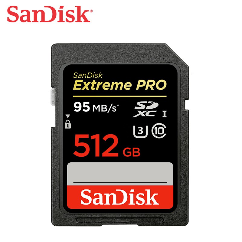 Sandisk Extreme PRO SDXC UHS-I U3 95MB/s記憶卡 512GB