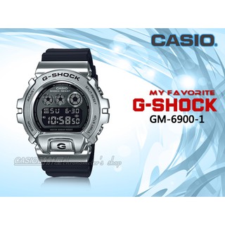 CASIO 時計屋 手錶專賣店 GM-6900-1 G-SHOCK 街頭風 電子錶 防水200米 耐衝擊 GM-6900