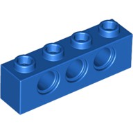 玩樂趣 LEGO樂高 3701 藍色 Brick 1X4 with  Holes (T3)