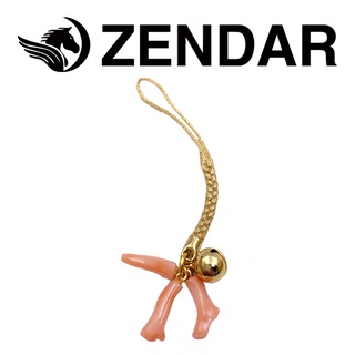 ZENDAR 寶石 級天然 深水 珊瑚枝 吊飾 (品牌禮盒+品牌提袋)
