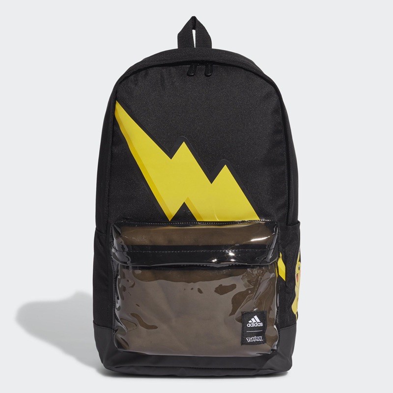 ADIDAS NEO POKEMON 神奇寶貝 Backpack 寶可夢 後背包 黑